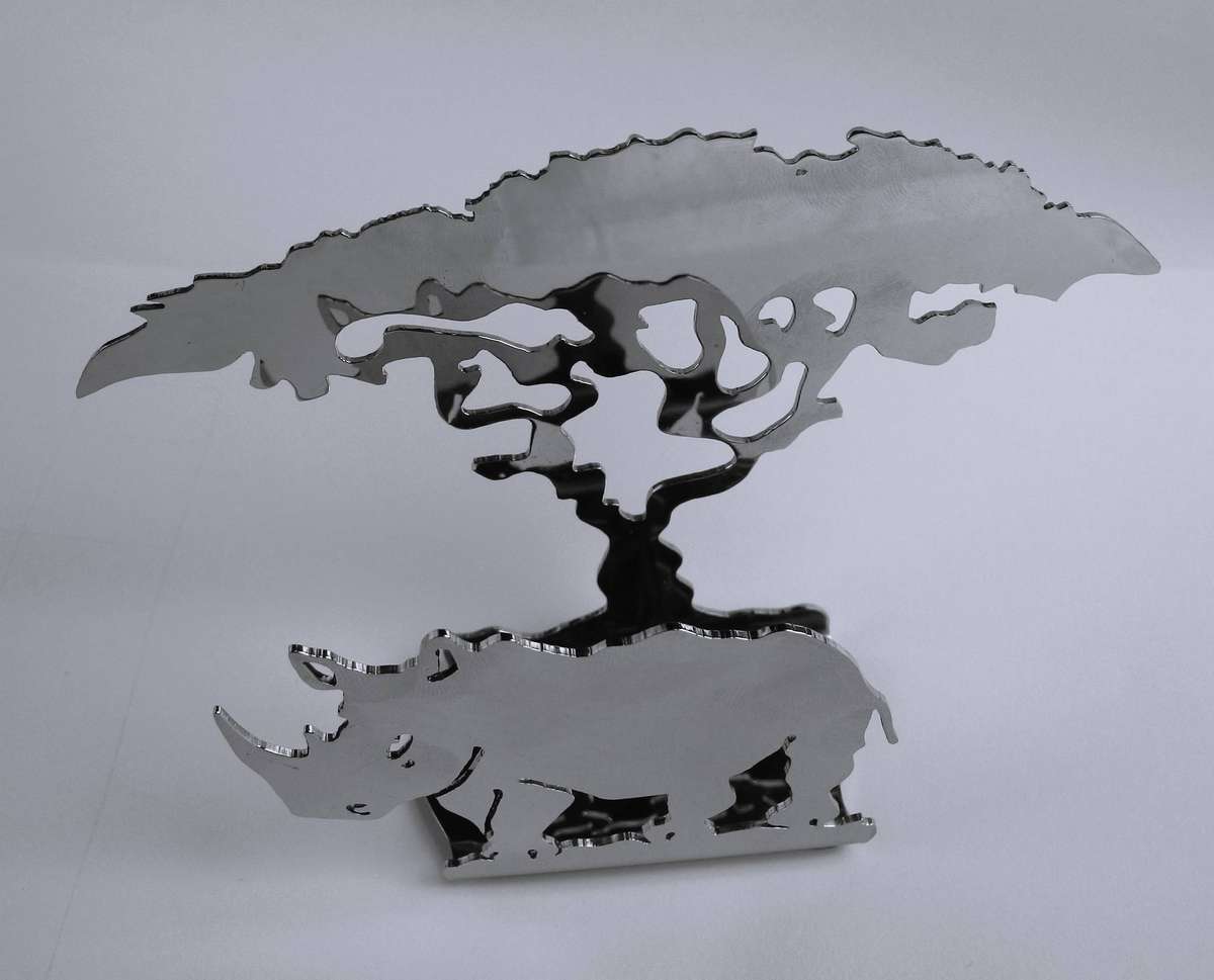 Carrol Boyes Rhino Business Card Holder