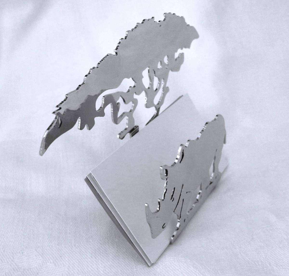 Carrol Boyes Rhino Business Card Holder