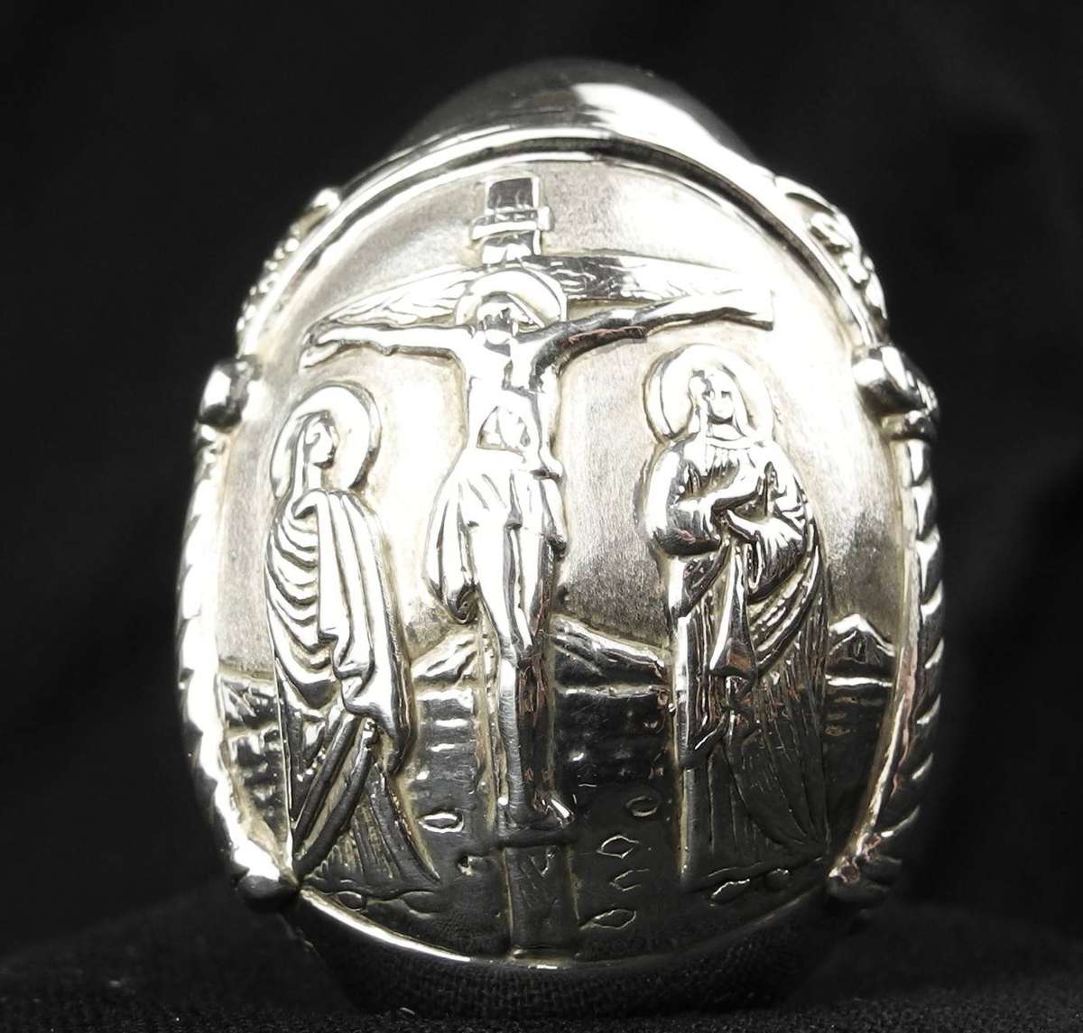 Greek Orthodox Silver Egg .999 Silver