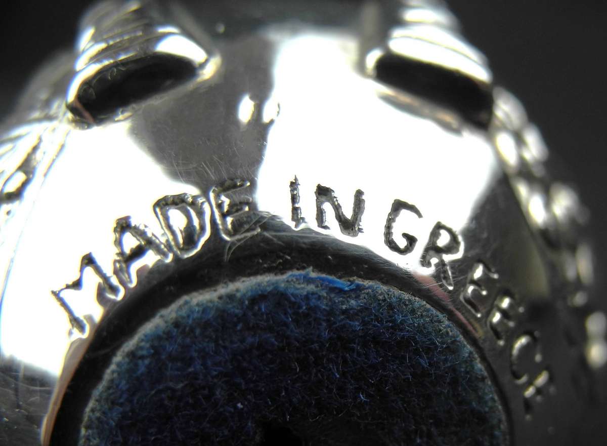 Greek Orthodox Silver Egg .999 Silver