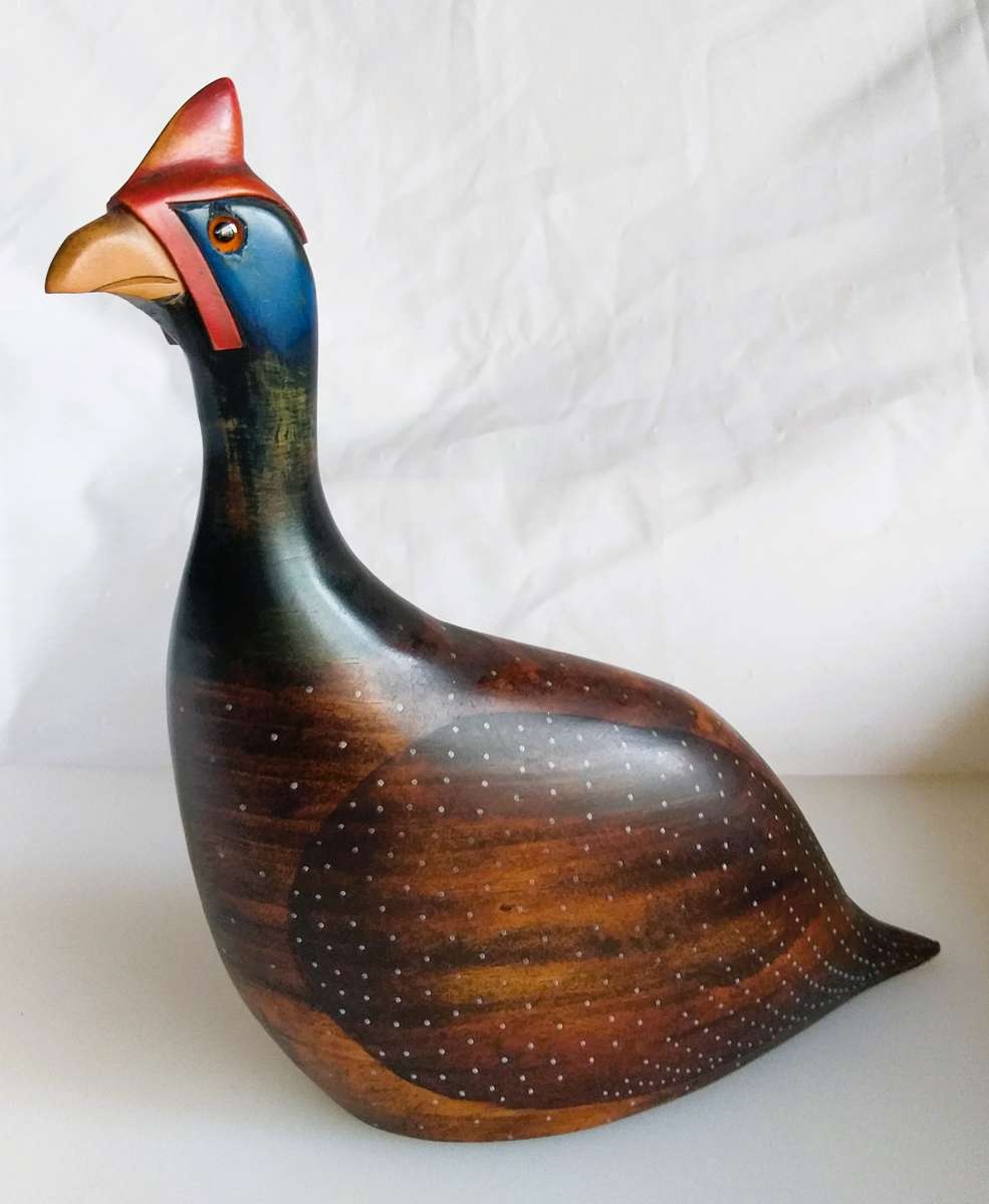 Feathers of Knysna - Wooden Carved Bird