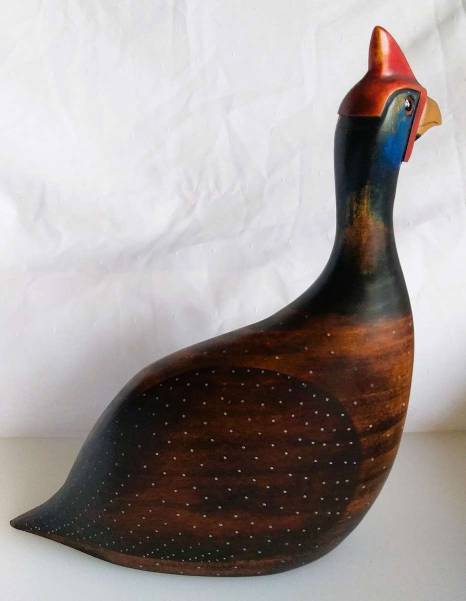 Feathers of Knysna - Wooden Carved Bird