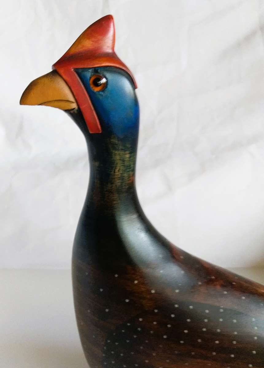 Feathers of Knysna - Wooden Carved Bird