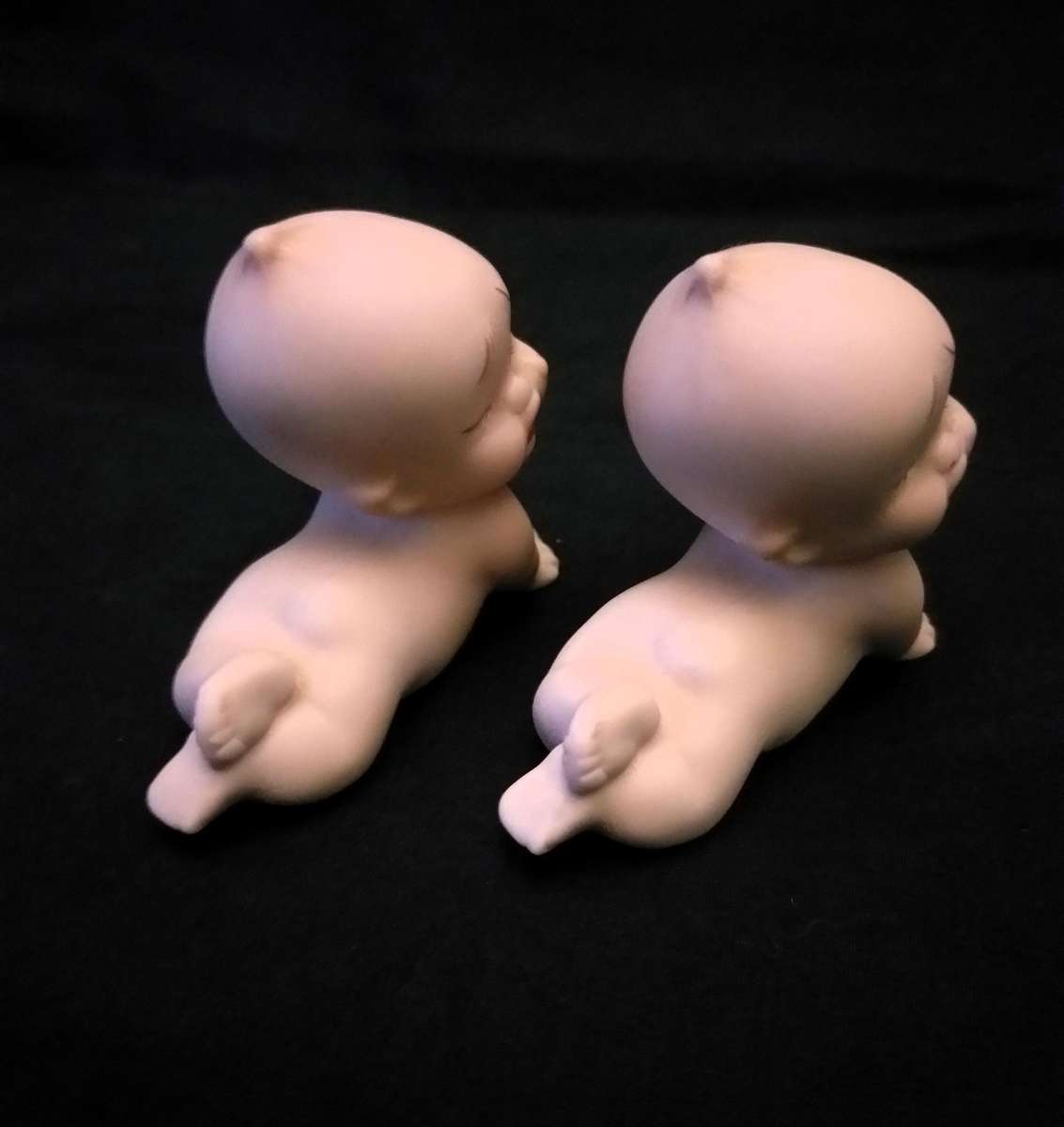 Vintage Kewpie Porcelain Bisque Figurines