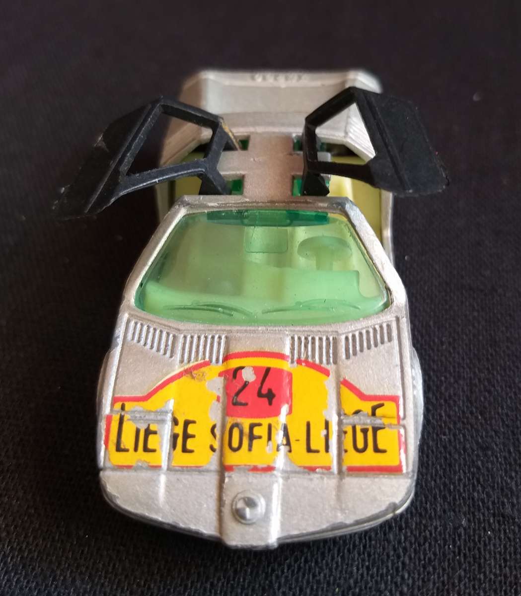 Vintage Majorette Truck and Cars