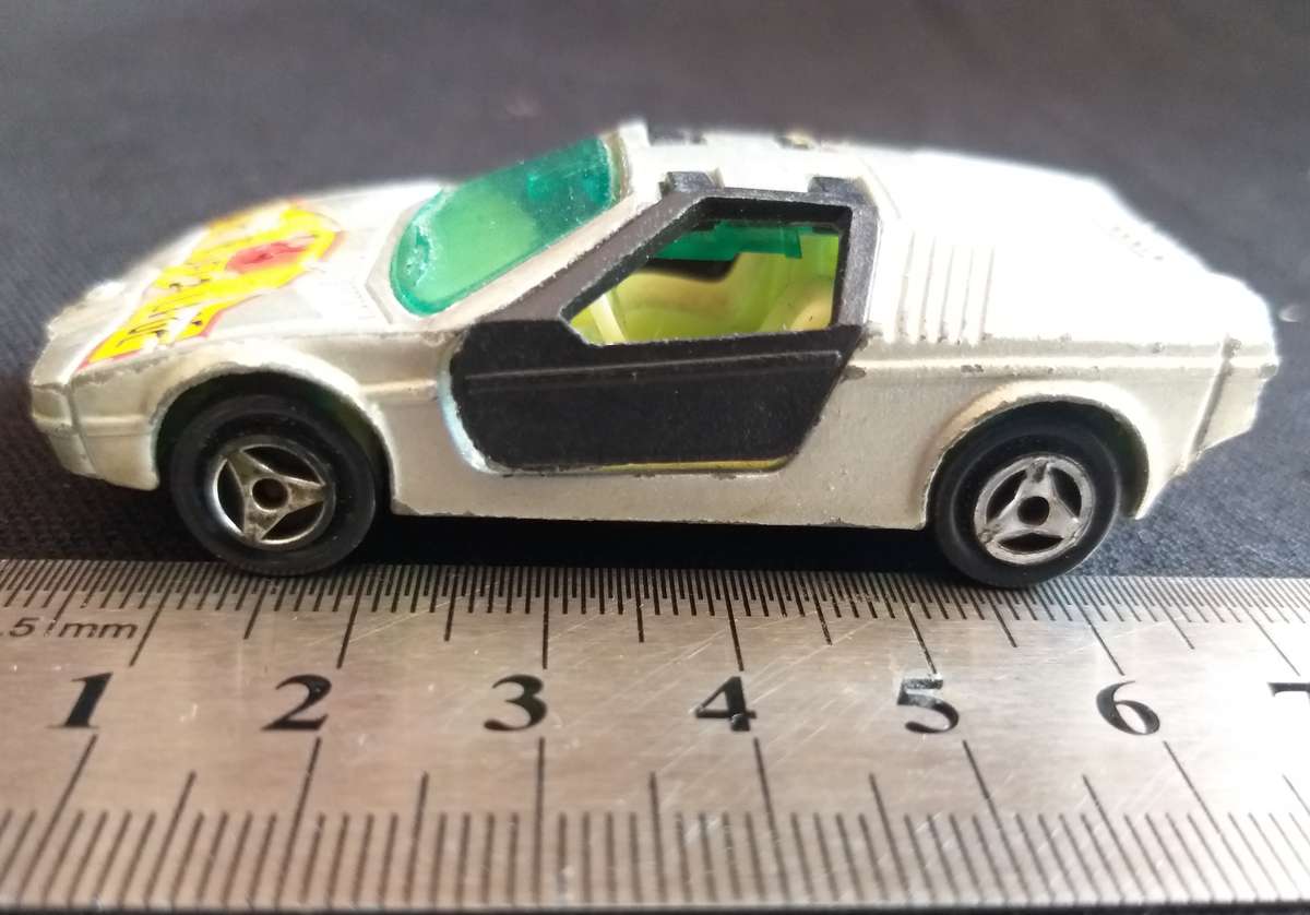 Vintage Majorette Truck and Cars