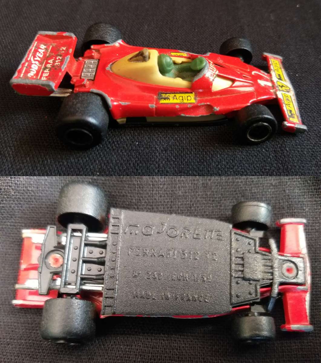 Vintage Majorette Truck and Cars