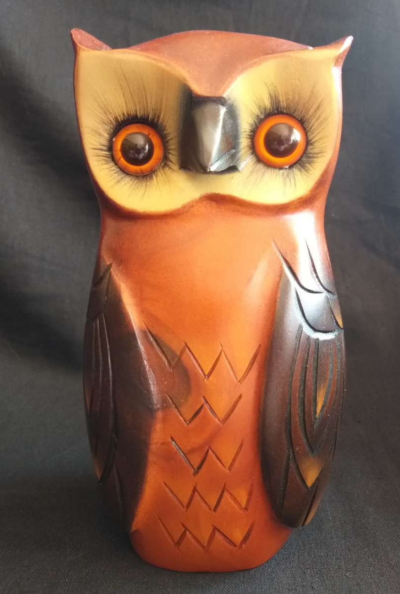 Knysna Wooden African Carvers - Eagle Owl