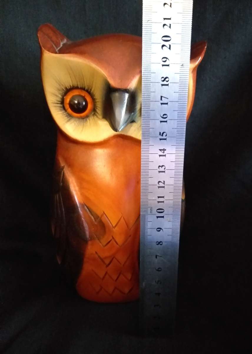 Knysna Wooden African Carvers - Eagle Owl