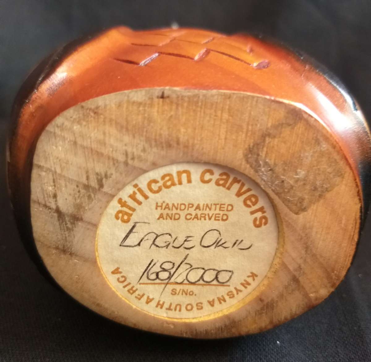 Knysna Wooden African Carvers - Eagle Owl