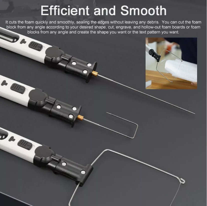 Portable Cordless Foam Cutter Hot Wire Foam Cutter Pen