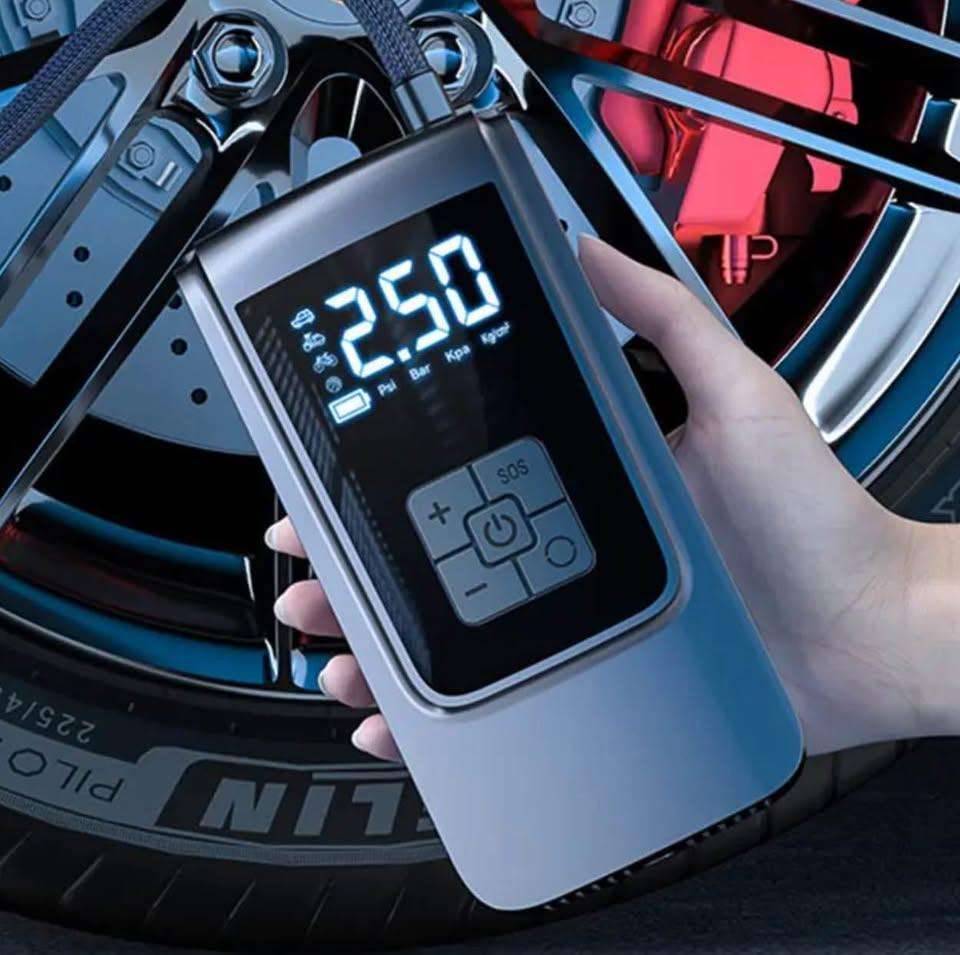 Cordless Tyre Pump - Rechargable