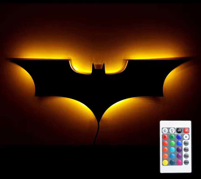 Bat signal Wall Lights Lamp Bedroom Decor Led Wall Light