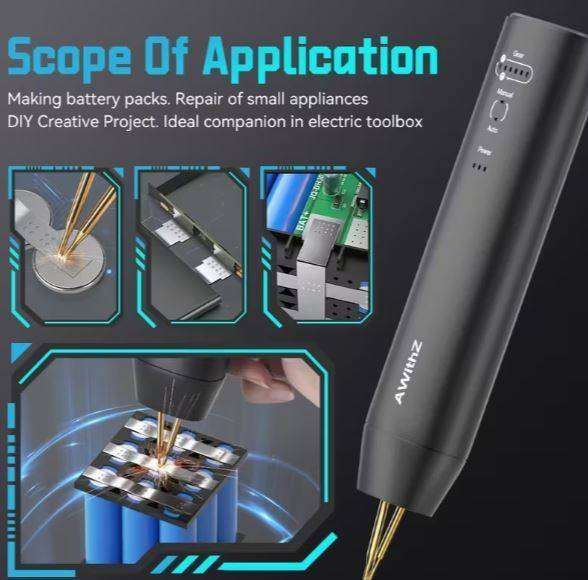Mini handheld spot welding machine, household portable welding equipment, adjustable levels