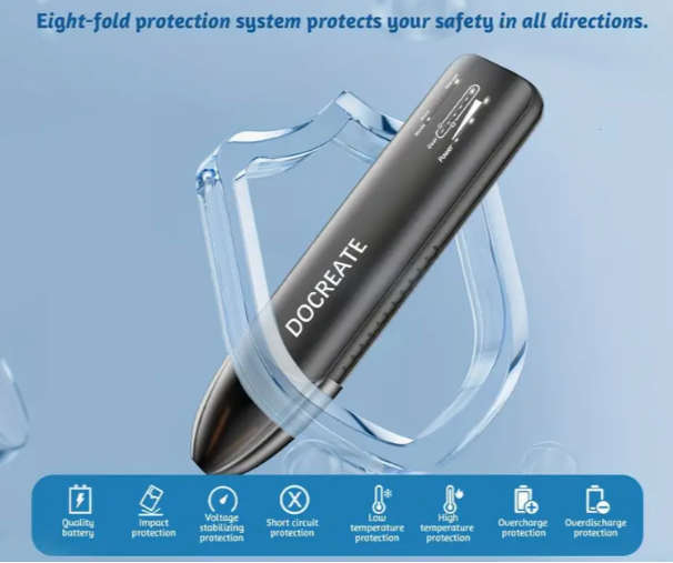 Portable Handheld Spot Welder - Rechargeable, 11 Adjustable Levels, Auto & Manual Modes for Battery,