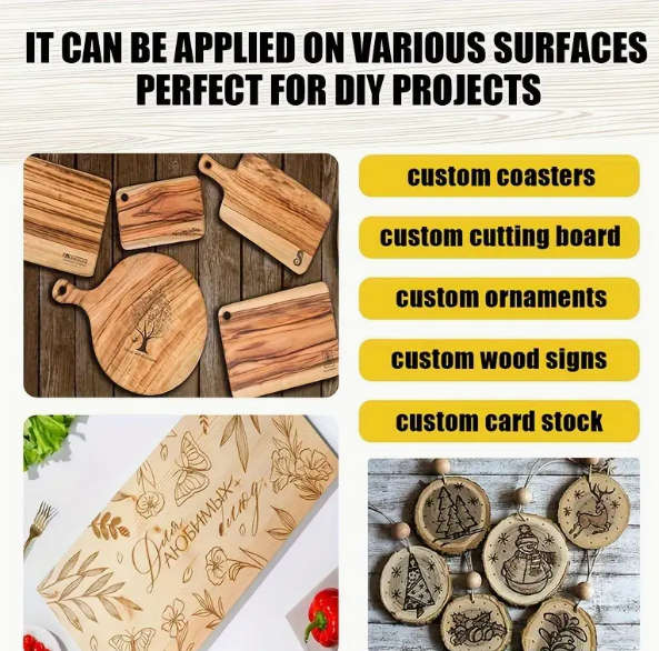 Wood Burning Pen -  Marker - Box of 3