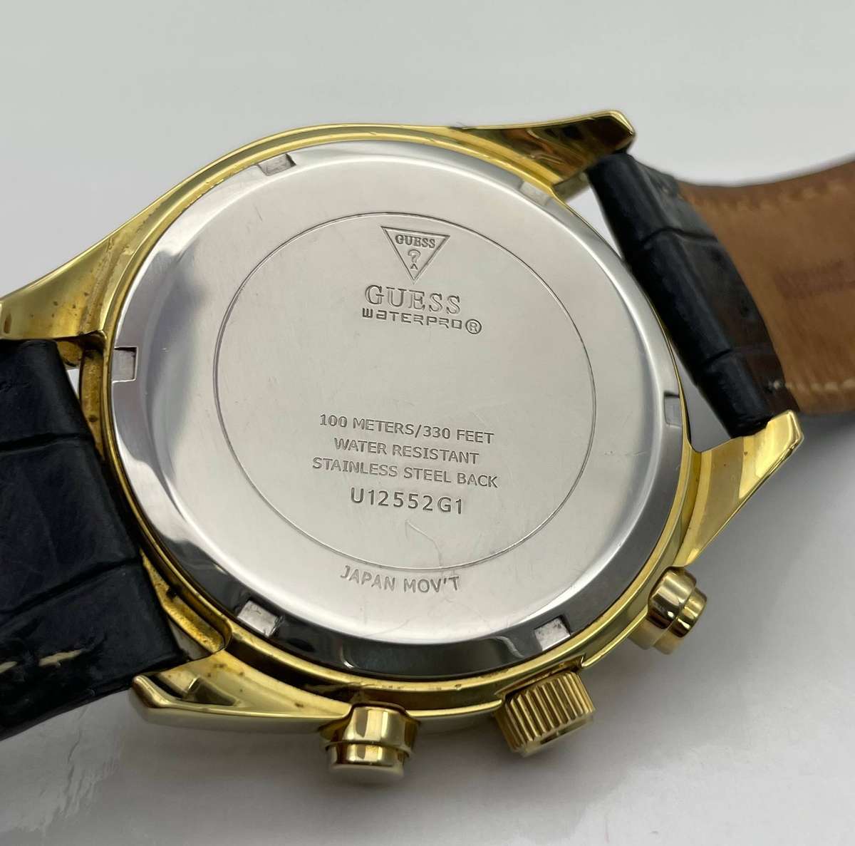 Guess Waterpro 100m Gold Watch