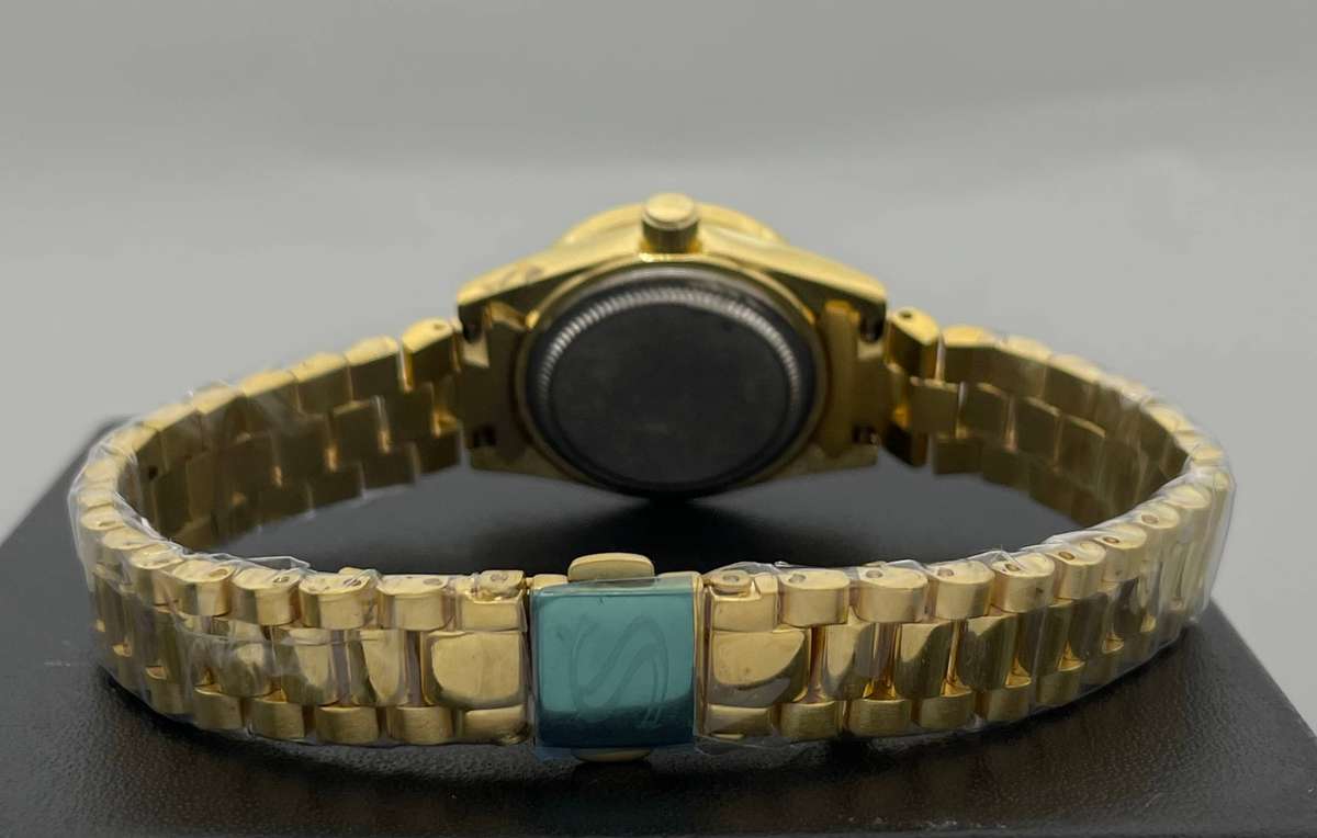 Ladies Sterling Gold toned watch