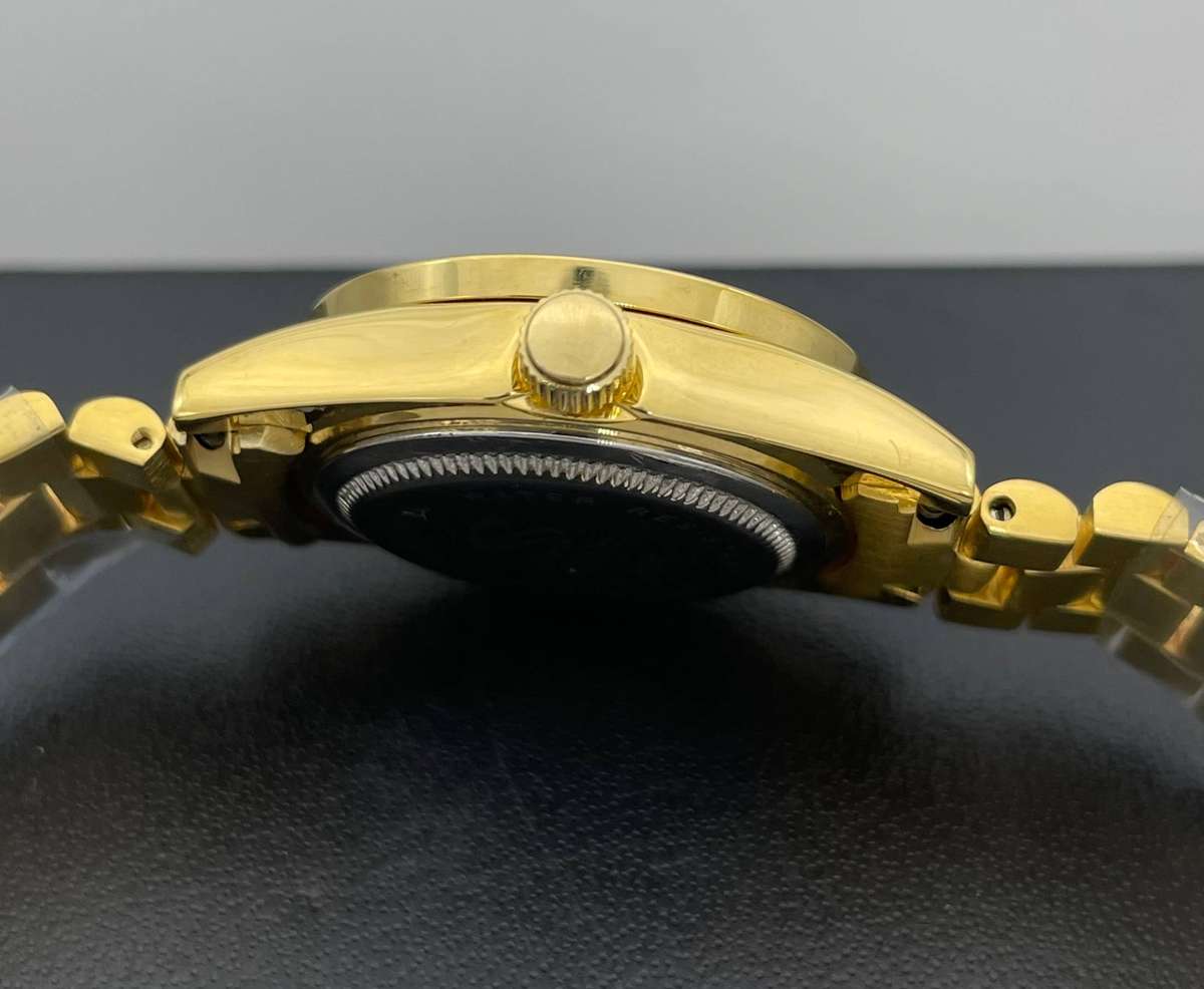 Ladies Sterling Gold toned watch