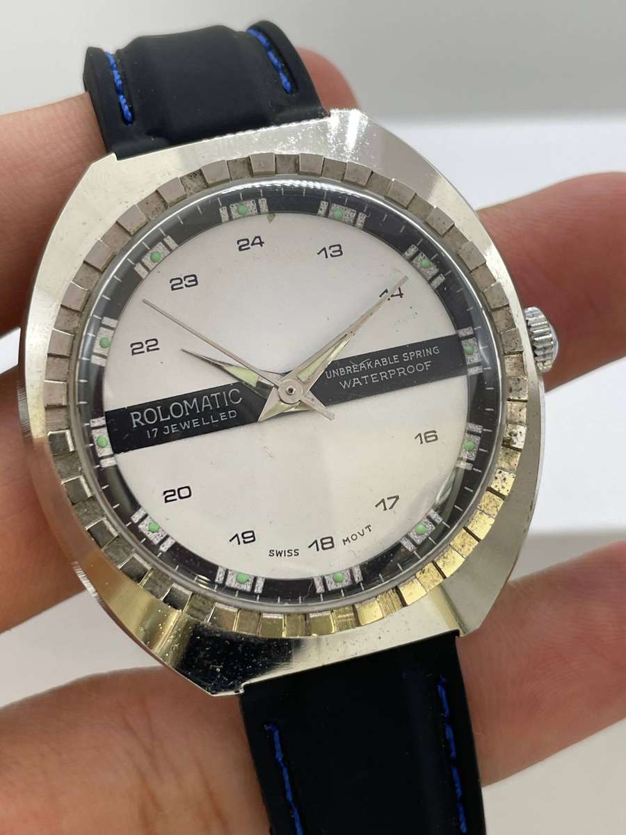 Vintage Rolomatic 17 jewels
