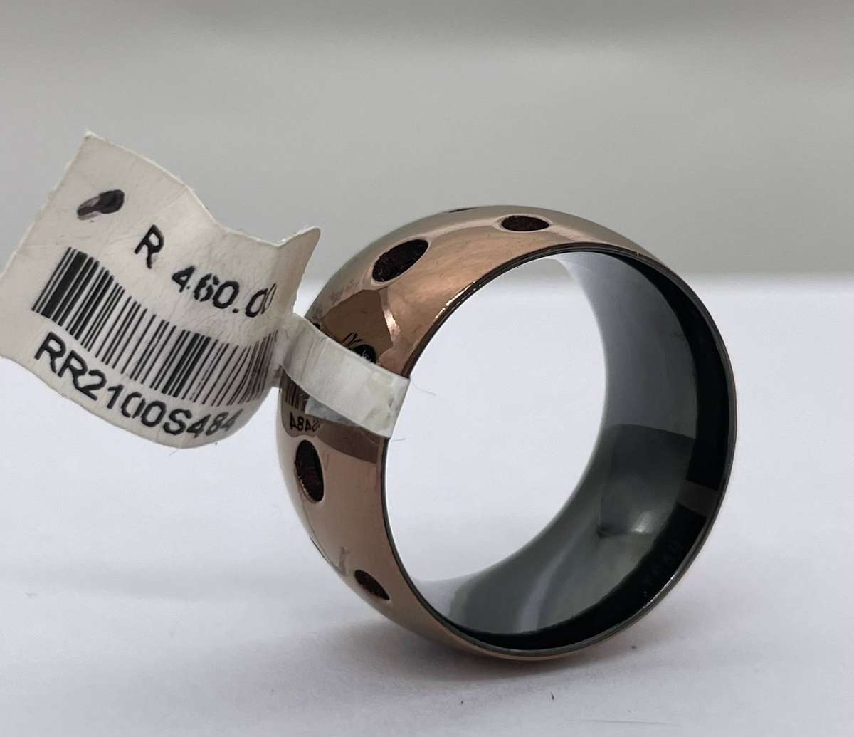 Stainless steel mens band