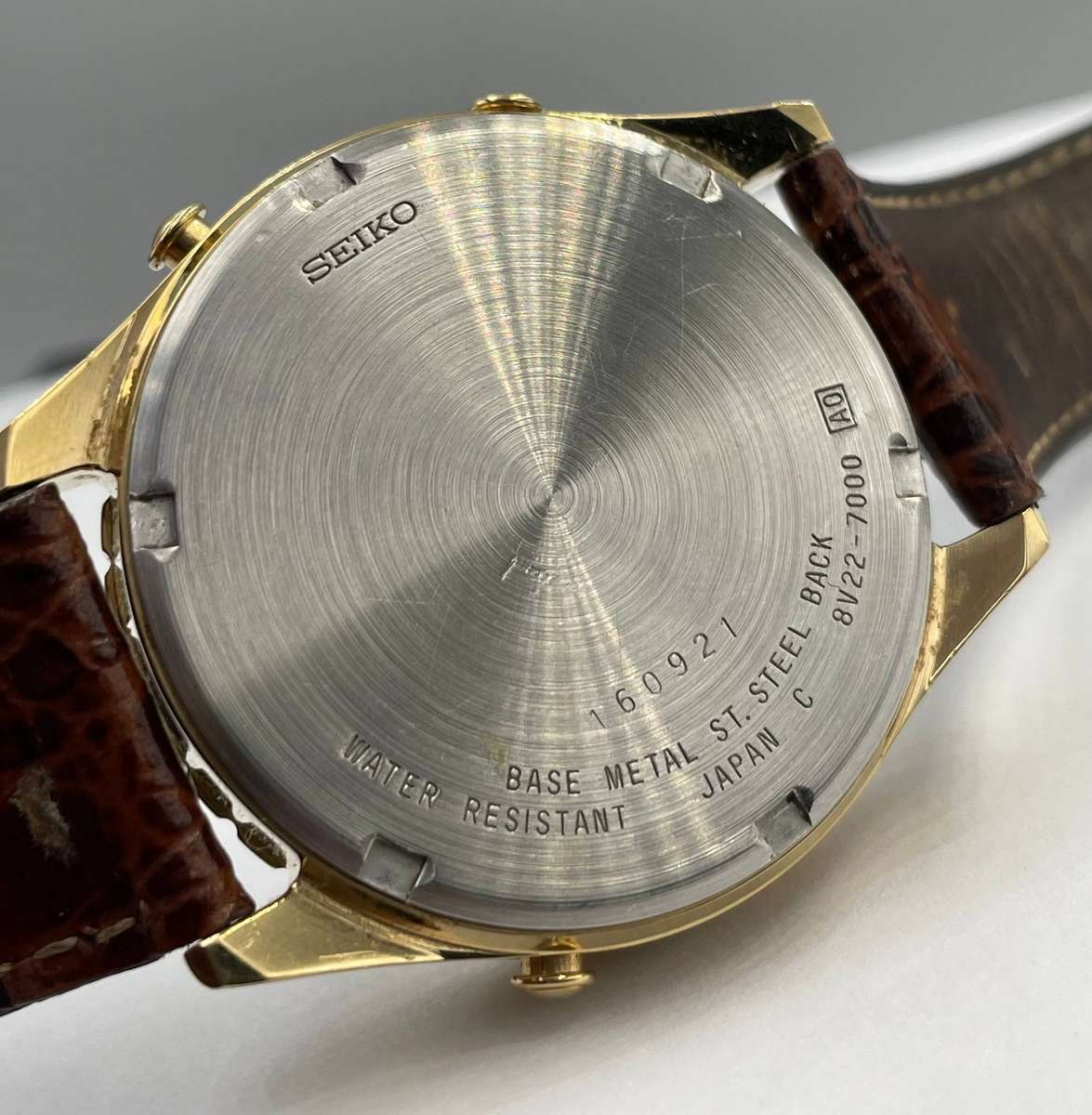 Vintage Seiko World Timer quartz