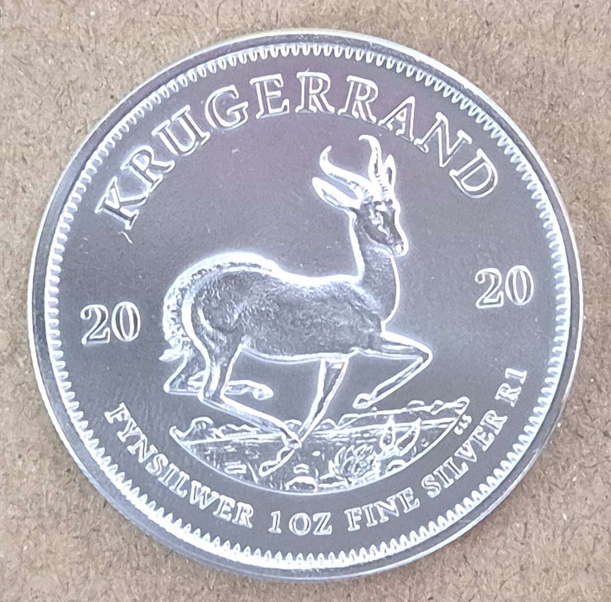 2020 1 oz Silver Krugerrand Bullion Coin
