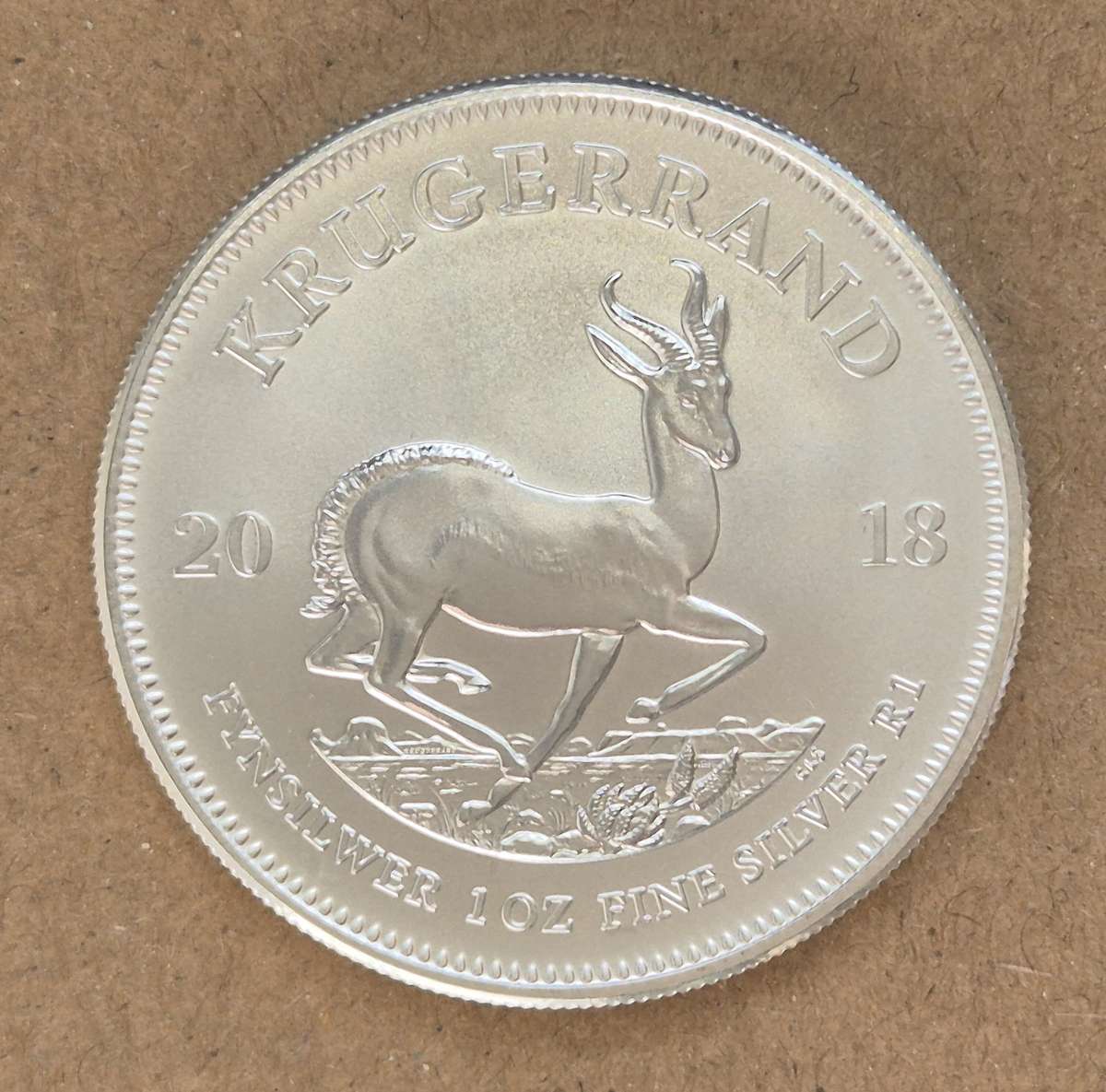 2018 1 oz Silver Krugerrand