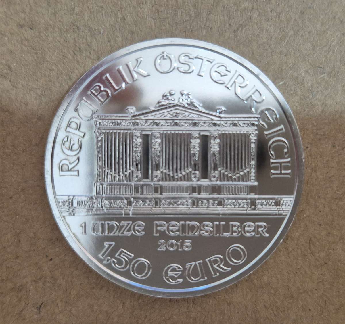 Austrian Silver Philharmonic Coins (Various Dates)