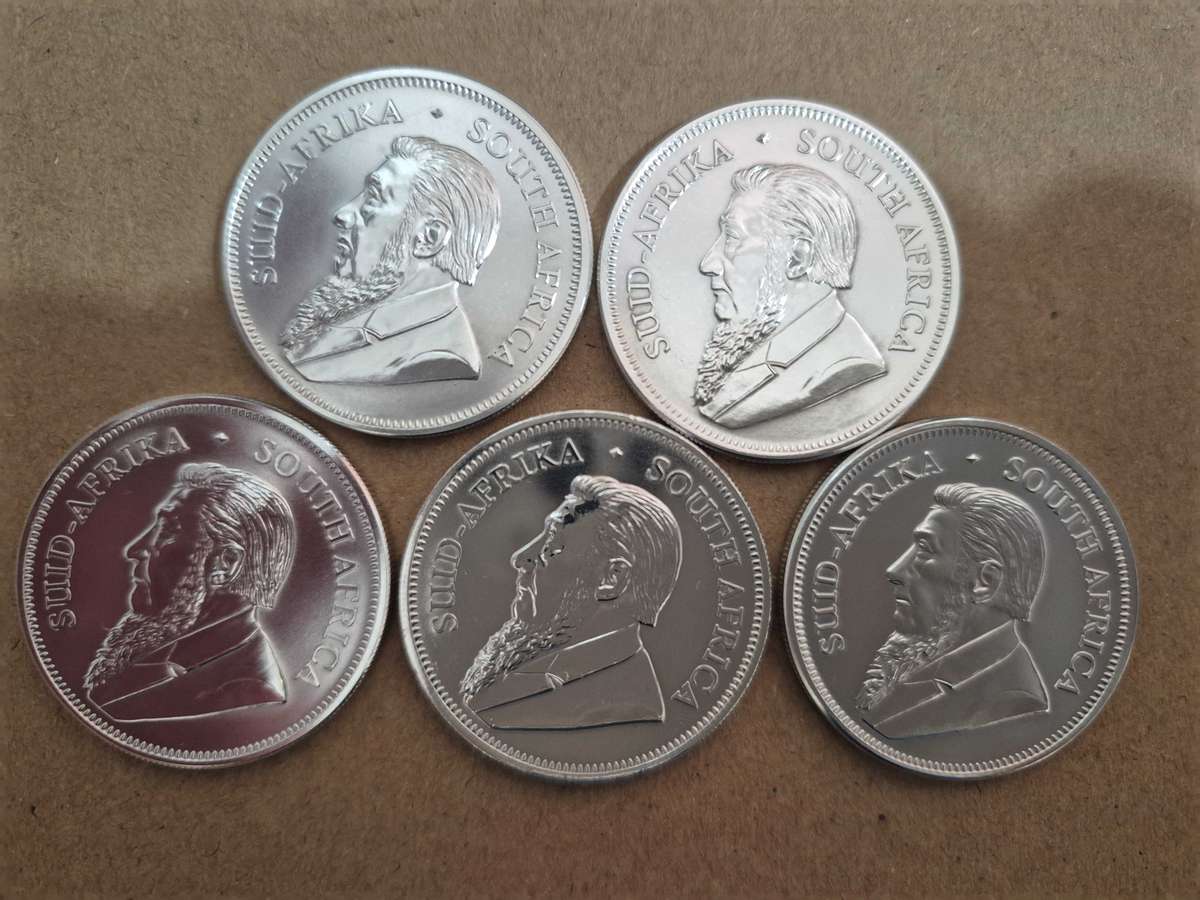 1 oz Silver Krugerrand Set (2018, 2019, 2020, 2021, 2022)