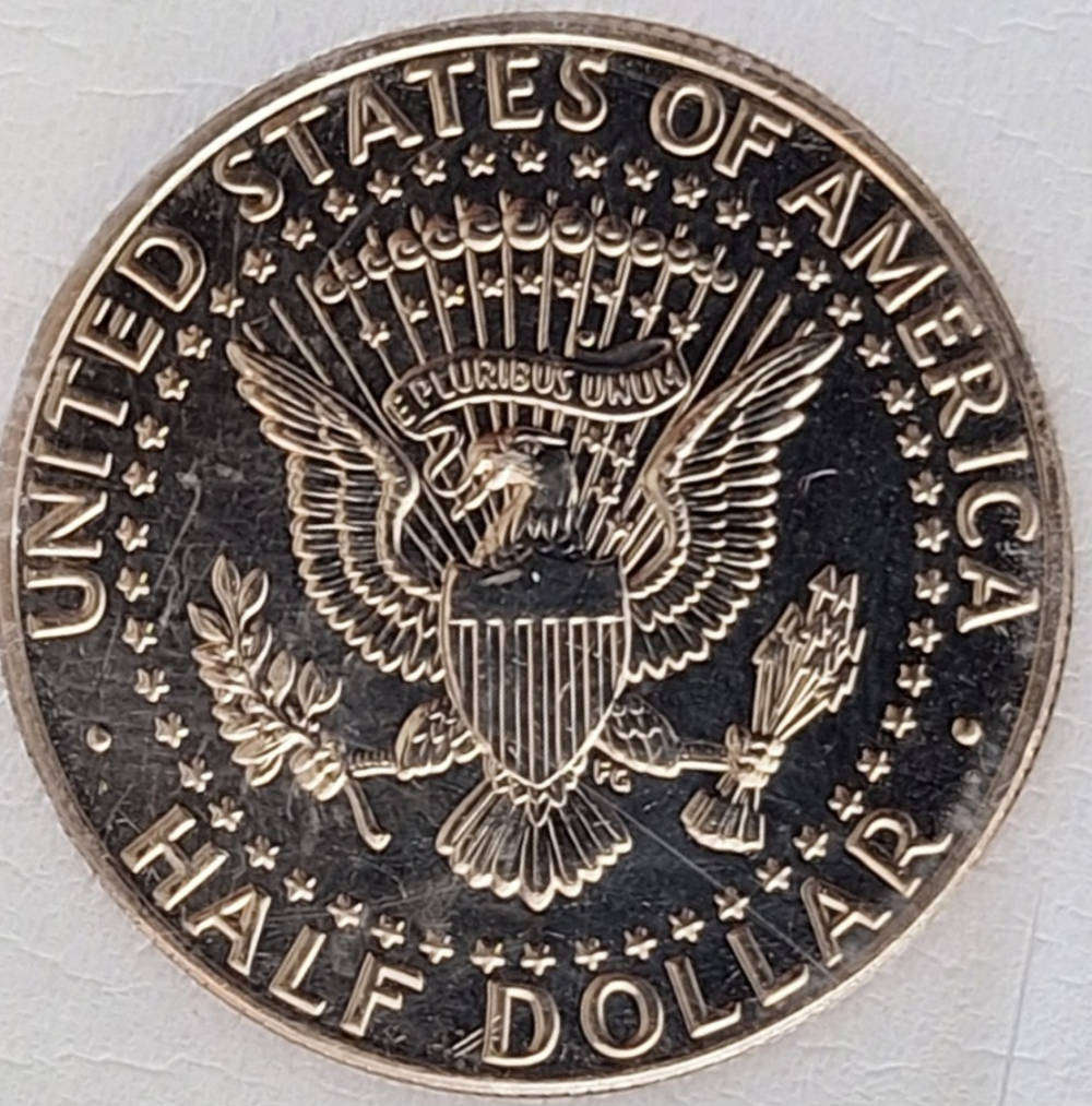 1989-P KENNEDY HALF DOLLAR BRILLIANT UNCIRCULATED