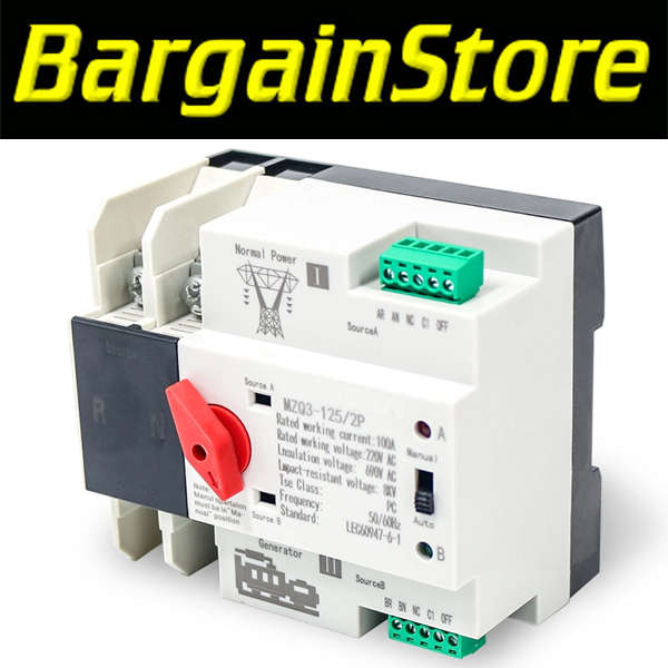 2 Pole Automatic Transfer Switch