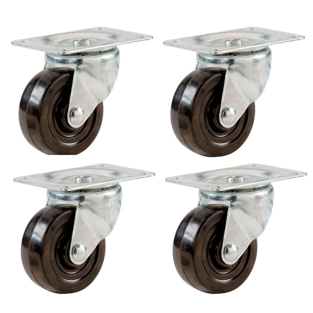4 Piece 1.5" Castor Wheel Set