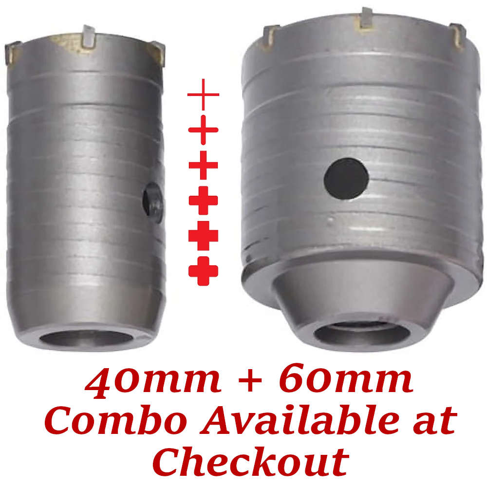 40mm - 60mm Core Drill Bit