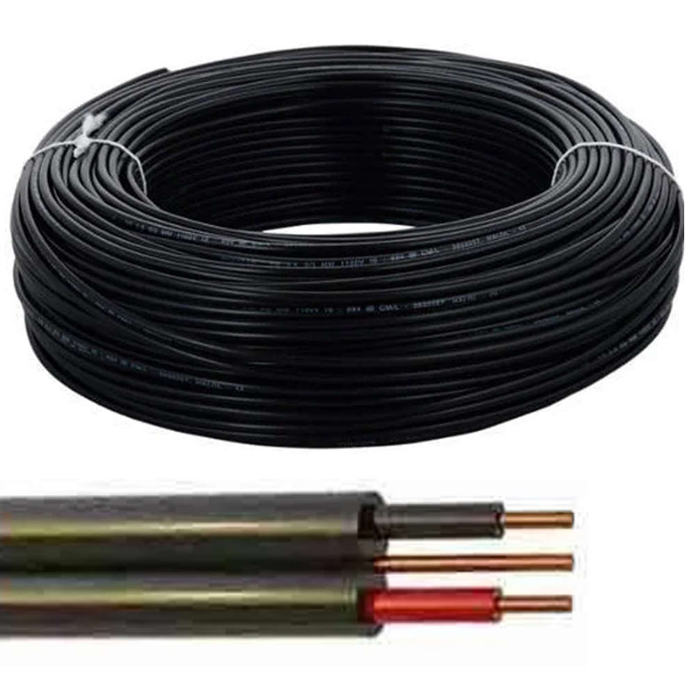 Flat Twin & Earth Cable 1.5mm to 2.5mm - 100m Roll