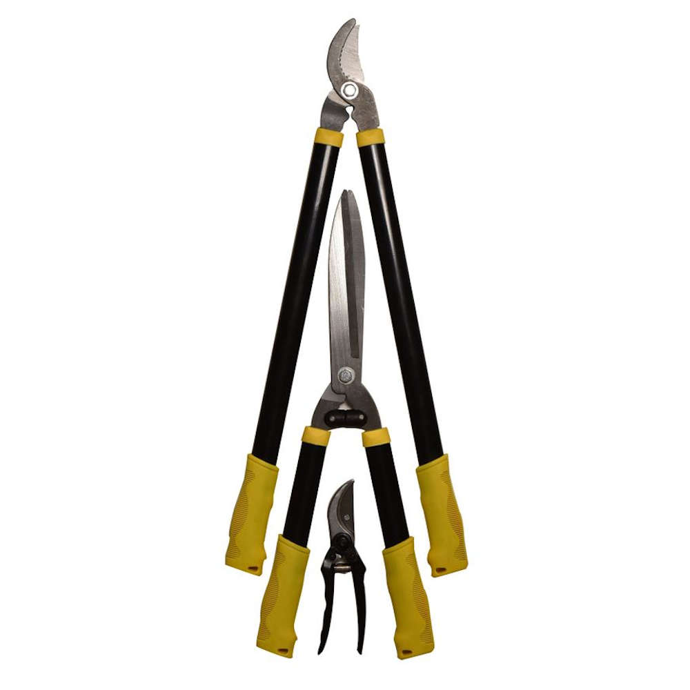3 Piece Heavy Duty Garden Pruning Shear Set