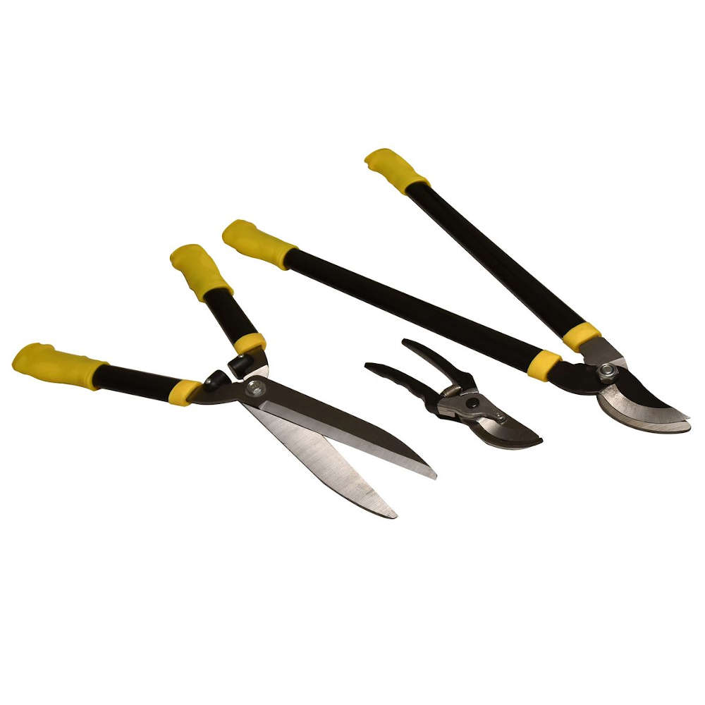 3 Piece Heavy Duty Garden Pruning Shear Set