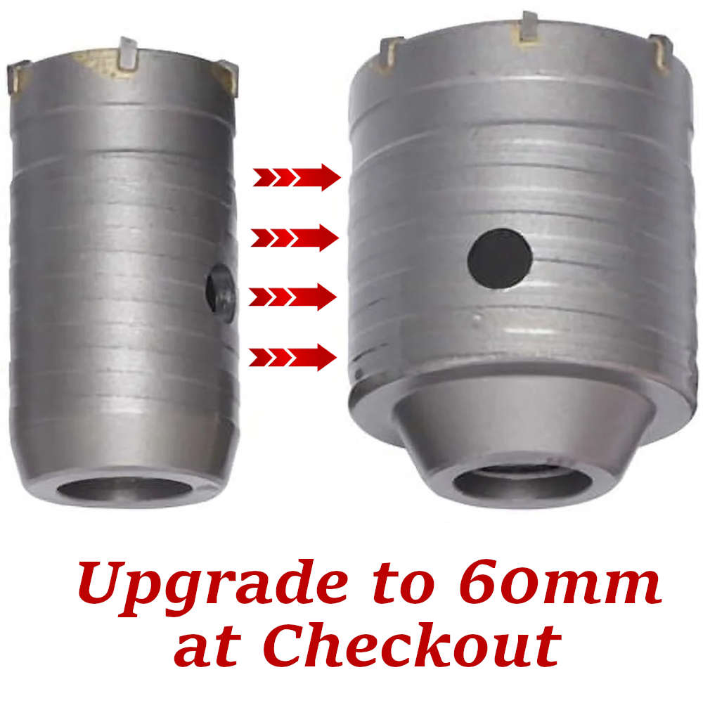40mm - 60mm Core Drill Bit