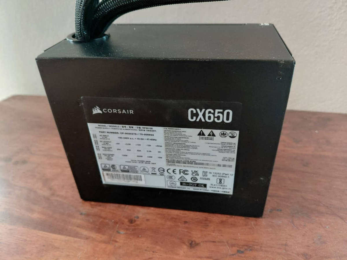 Corsair cx650 powersupply