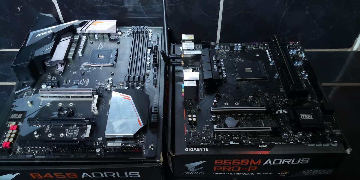 2 x faulty b450m motherboards