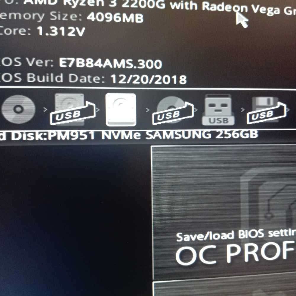 Ryzen 2200g cpu with stock cooler