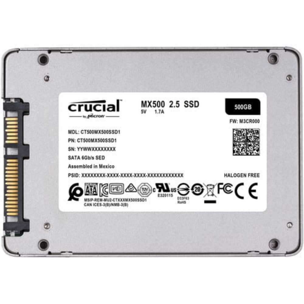 Crucial 500gb ssd drive