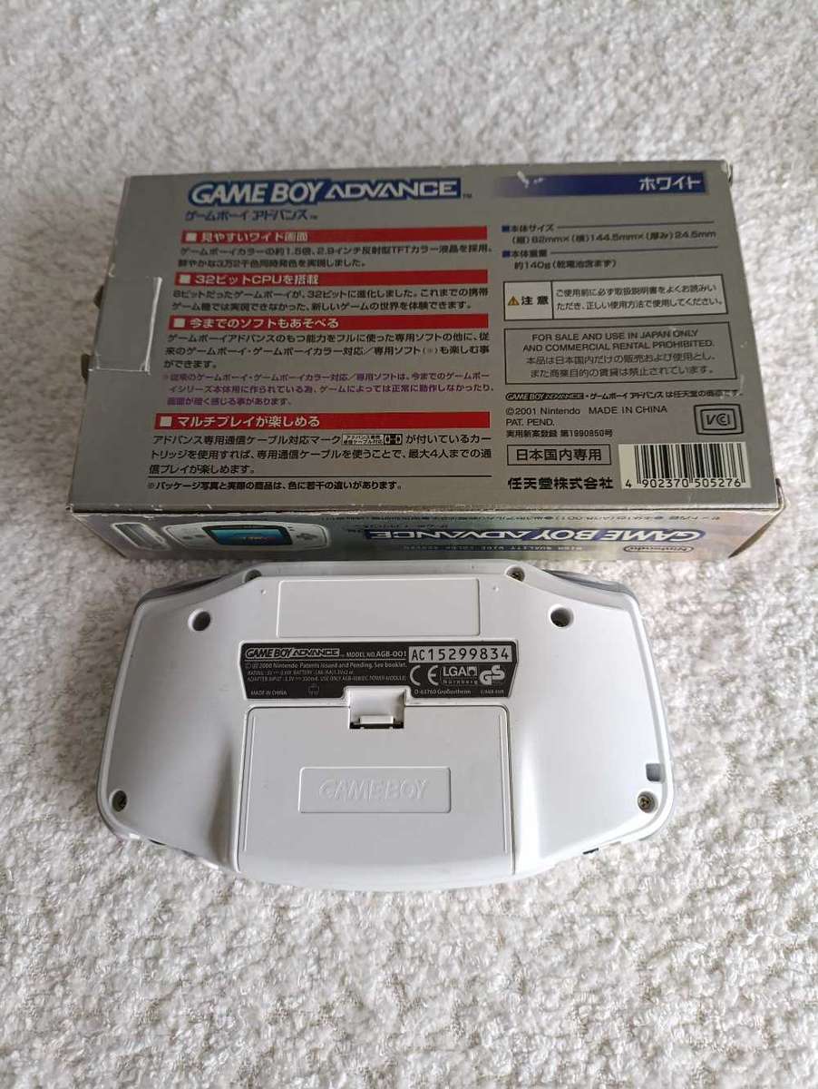 Nintendo Gameboy Advance Gba Console +Box