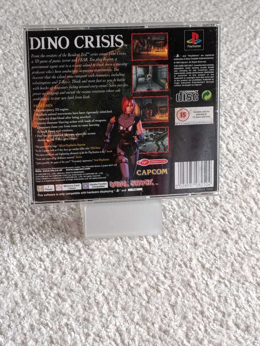 Dino Crisis  Playstation 1 PAL Region