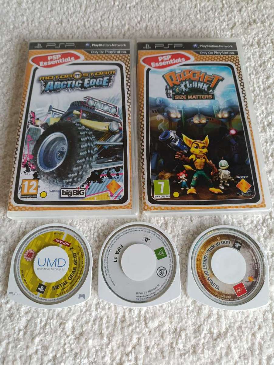 Sony Psp 1004 With Original Charger, Memory Card +Games