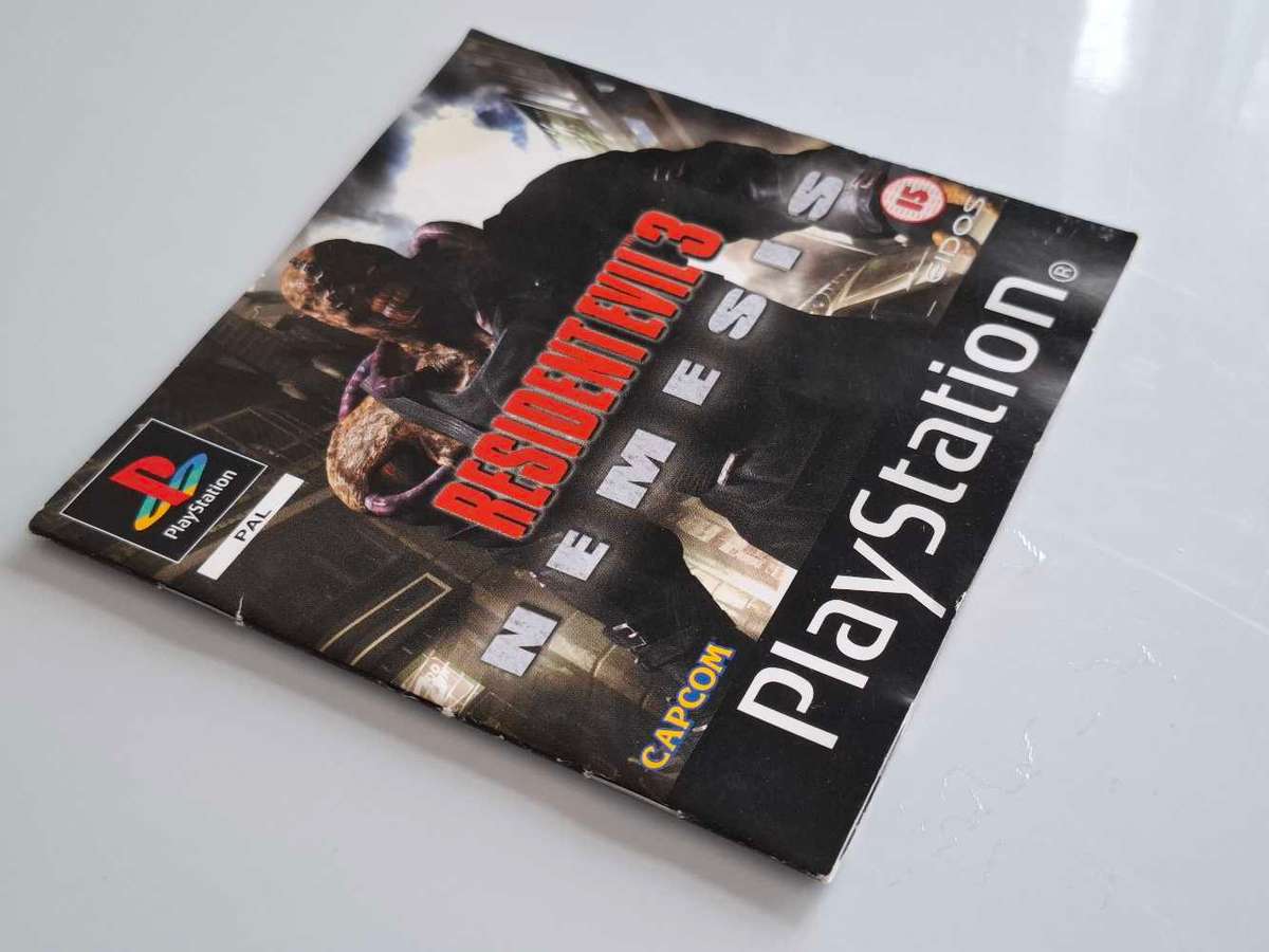 Resident Evil 3 Playstation 1 PAL