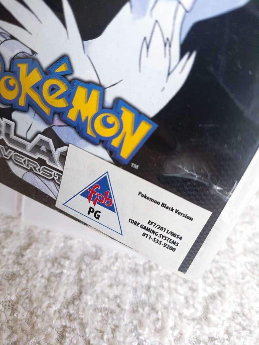 Pokémon Black Version Nintendo DS