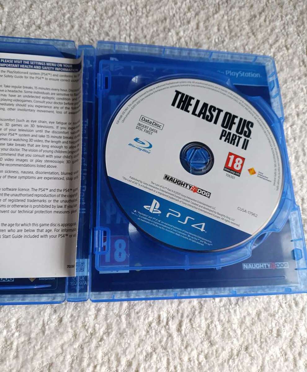 The Last of us Part 2 Playstation 4