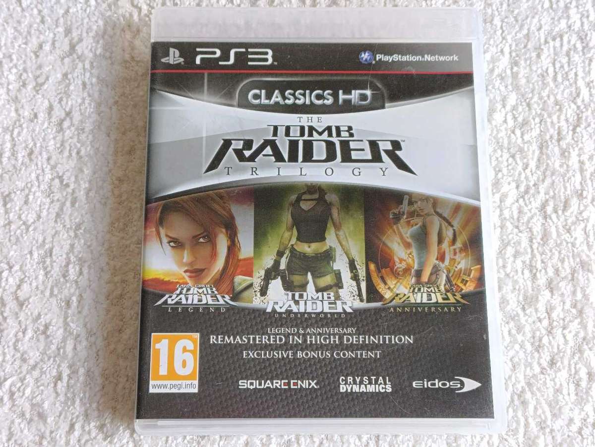 The Tomb Raider Trilogy Classics HD Ps3 CIB