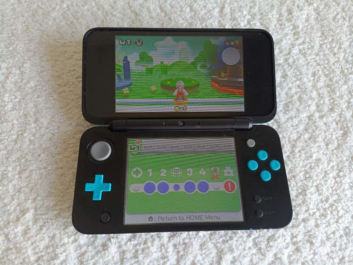 'New' Nintendo 2Ds Xl Console +, Original Charger